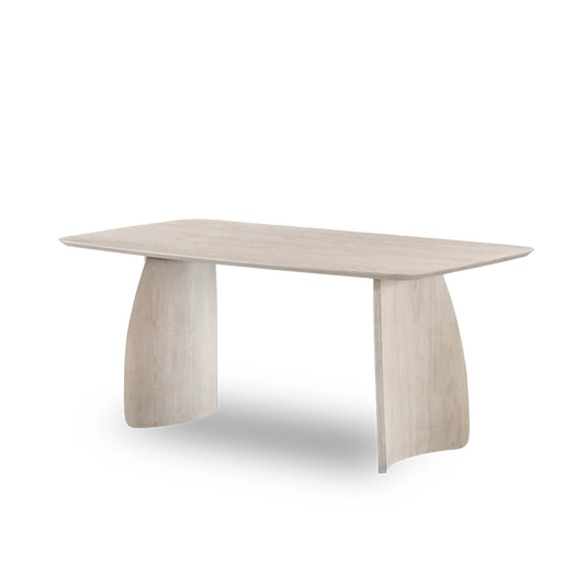 Aleix 180 cm Oak Veneer Dining Table
