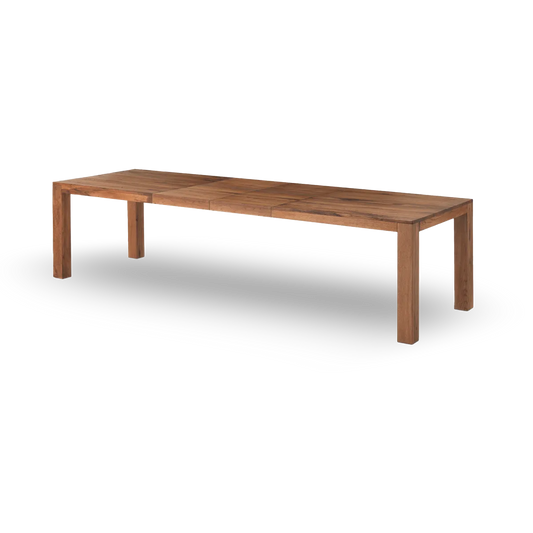 Alejandro 150 cm Natural Oak Dining Table with Extension Leaf fully extended