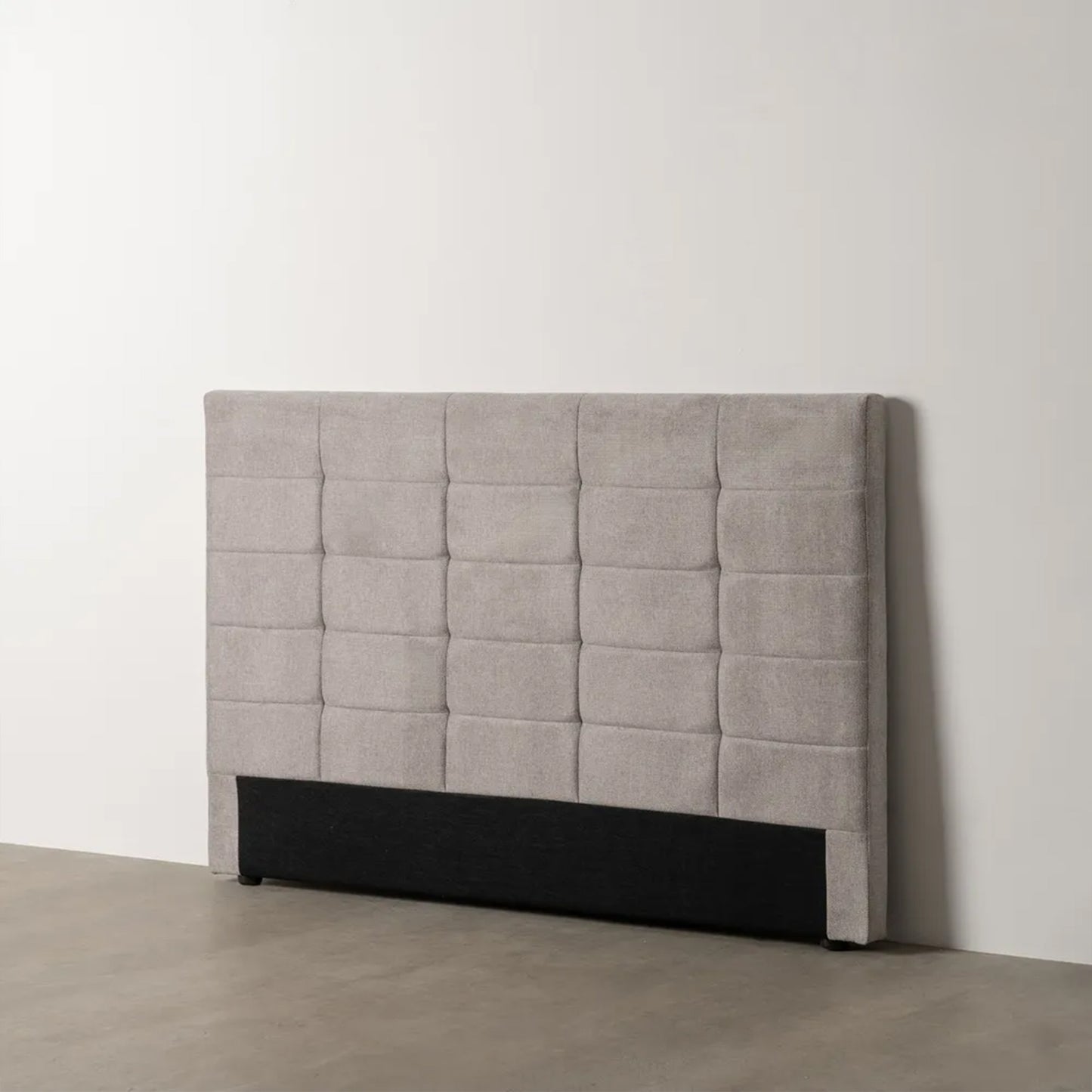 Sergio Grey Upholstered Headboard – 160 cm Modern Fabric Panel