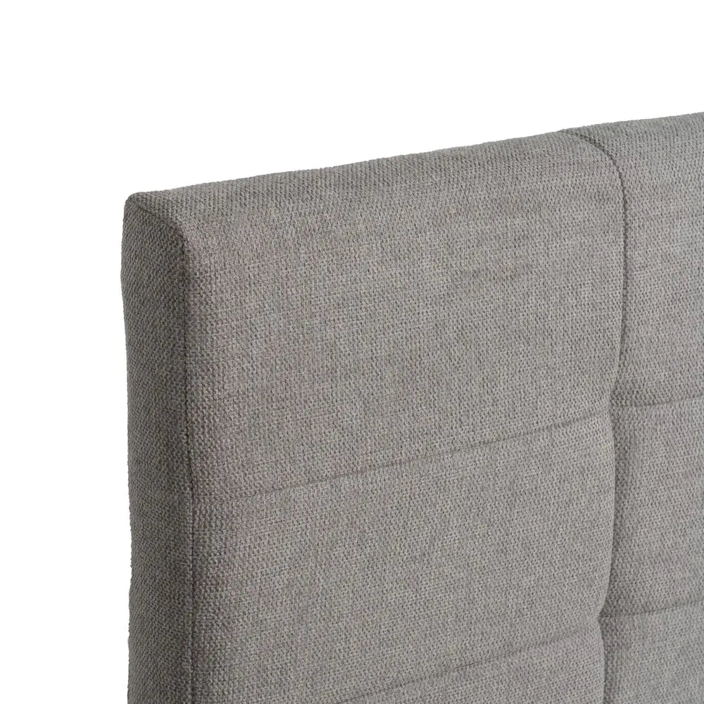 Sergio Grey Upholstered Headboard – 160 cm Modern Fabric Panel