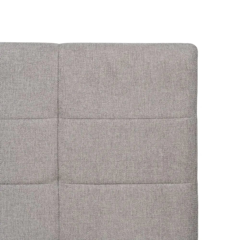 Sergio Grey Upholstered Headboard – 160 cm Modern Fabric Panel