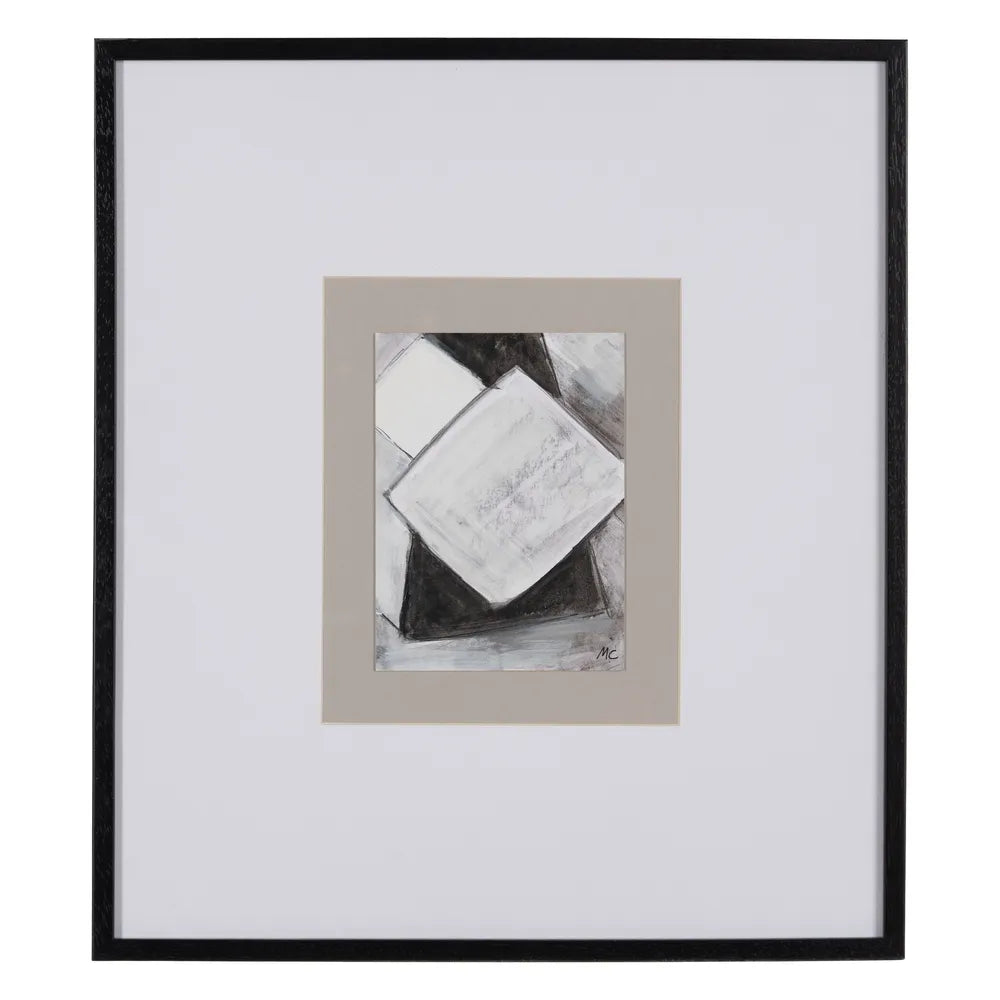 Rory abstract art set of four framed pictures with unique designs