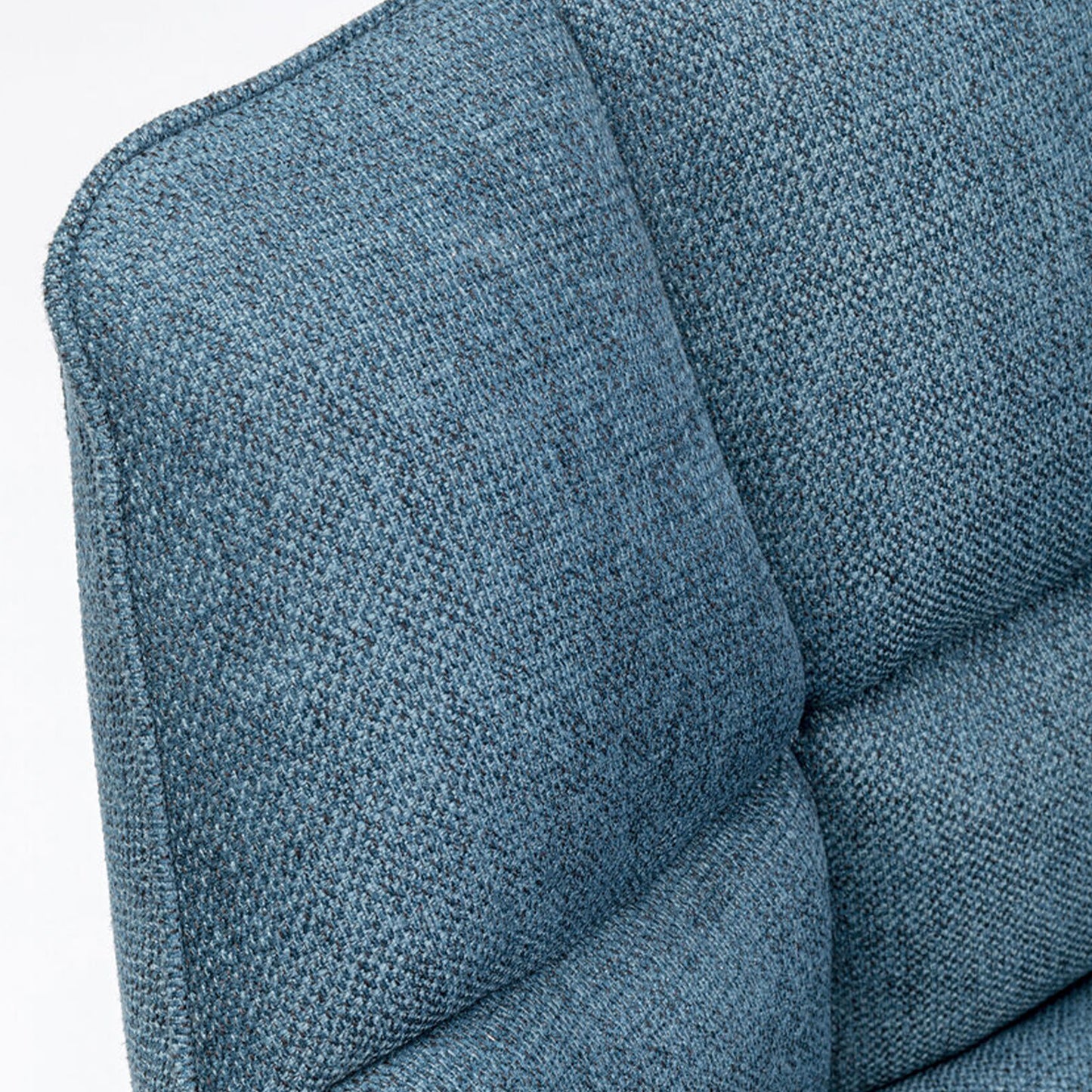 GIGI Blue Chair with padded seat and modern design
