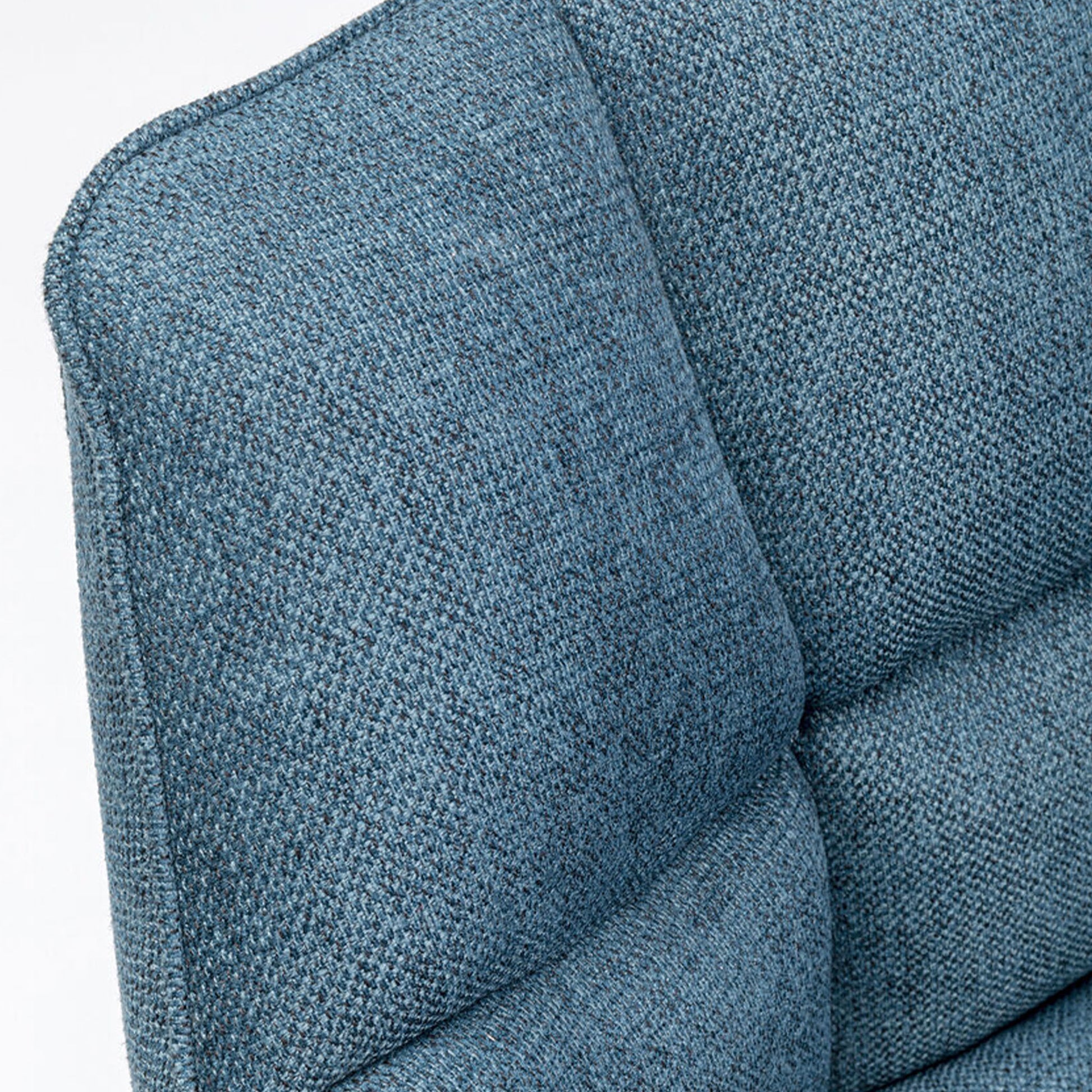 GIGI Blue Chair with padded seat and modern design