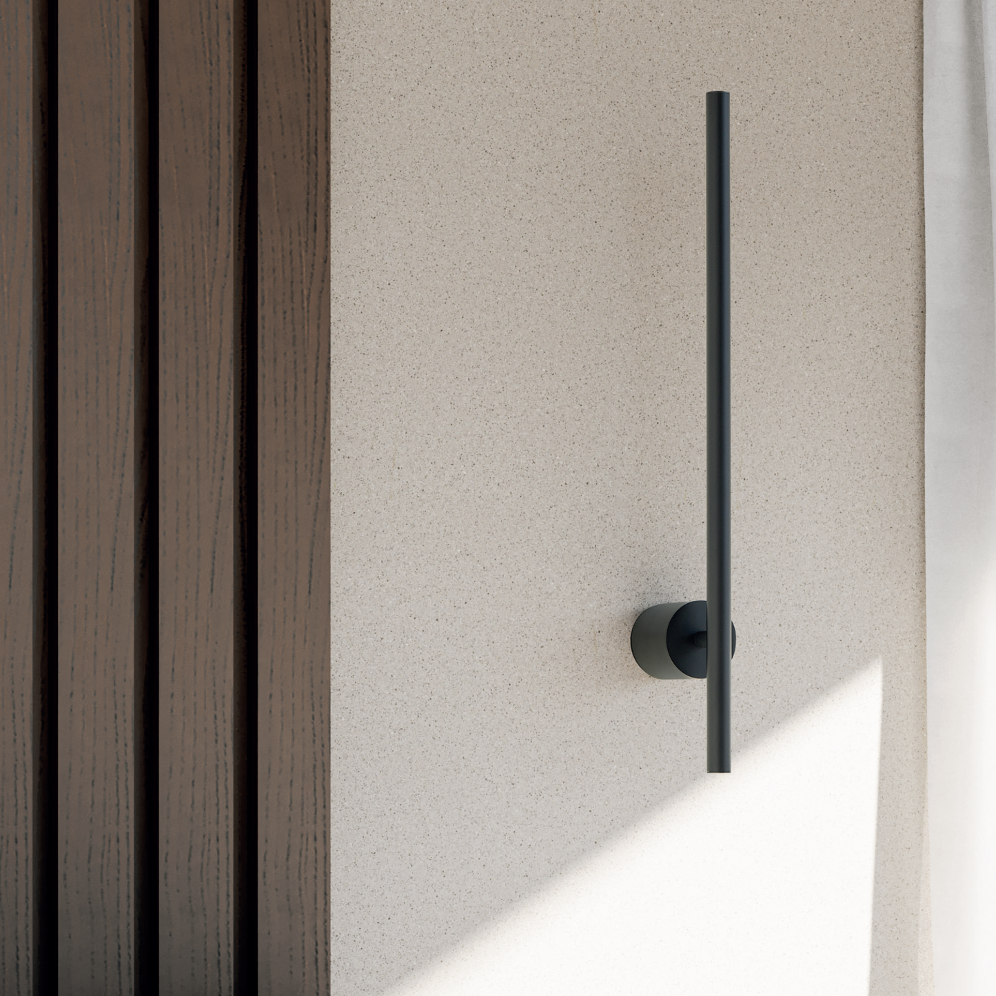 KEIRA Wall Lamp – Minimalist Lighting in Black or Brass