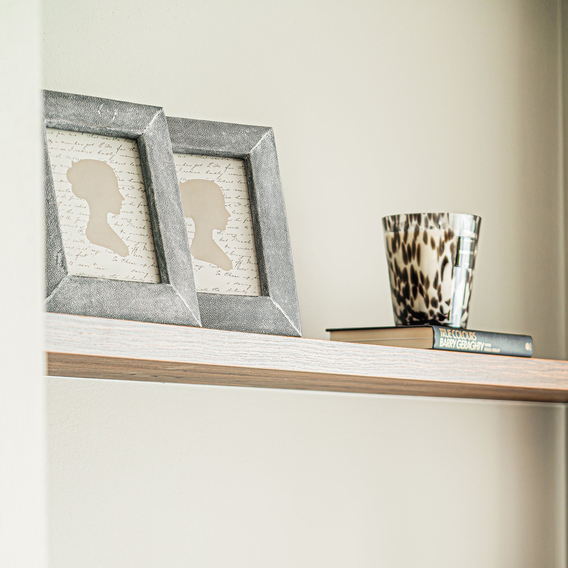 REESE textured shagreen photo frame.