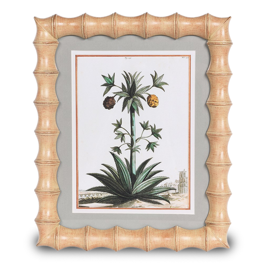 KEVIN photo frame with botanical artwork display.