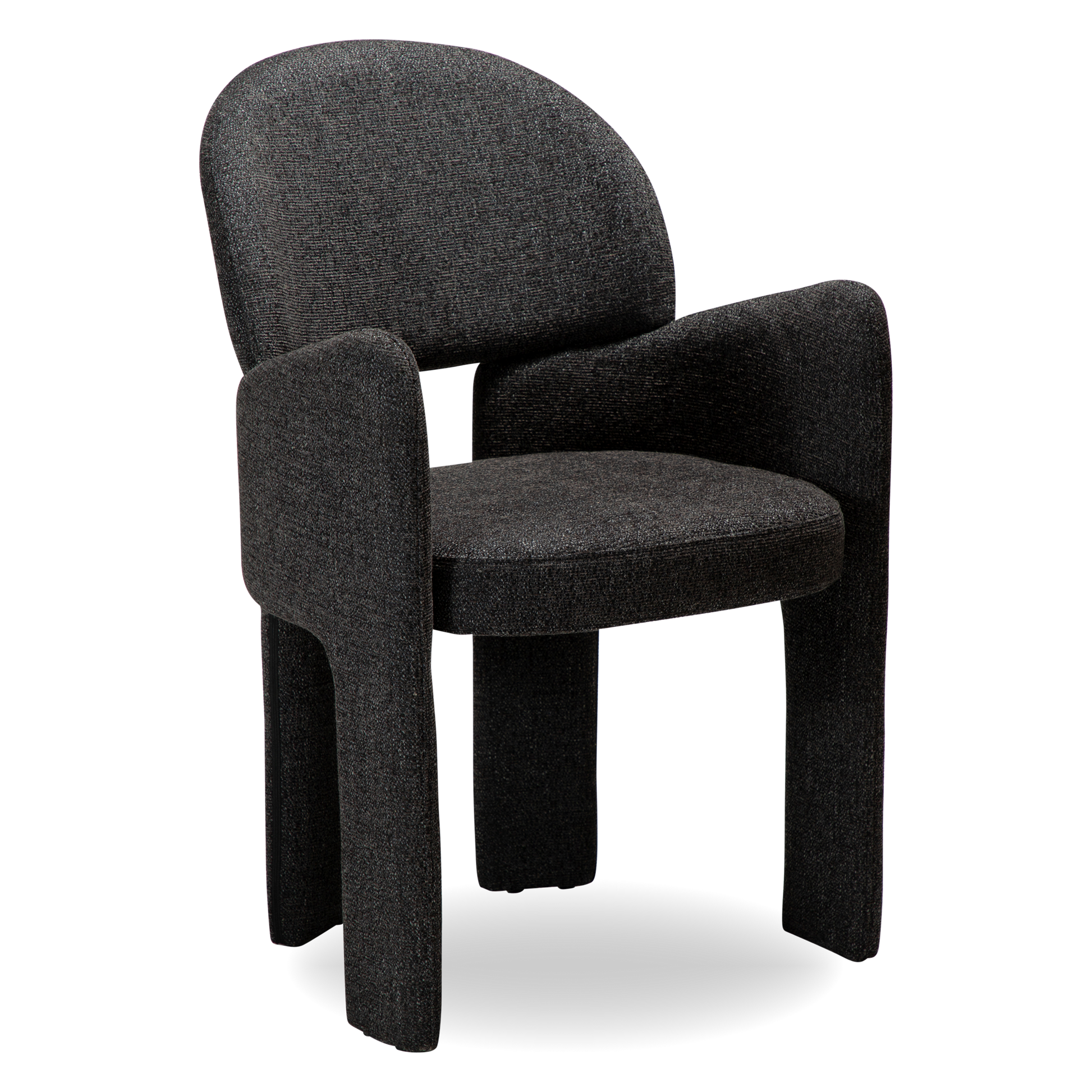 COLE dining chair – modern sculptural fully upholstered design | AK Interior Living