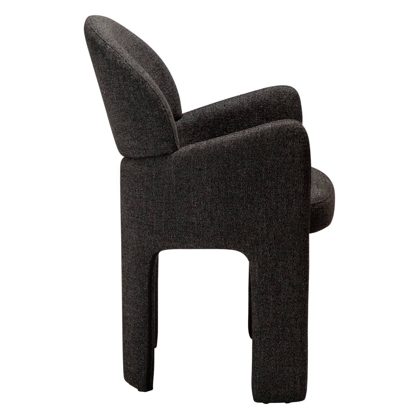 COLE dining chair – modern sculptural fully upholstered design | AK Interior Living