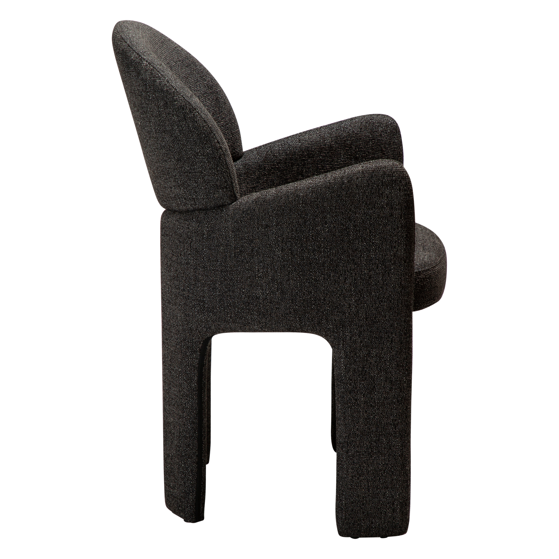 COLE dining chair – modern sculptural fully upholstered design | AK Interior Living