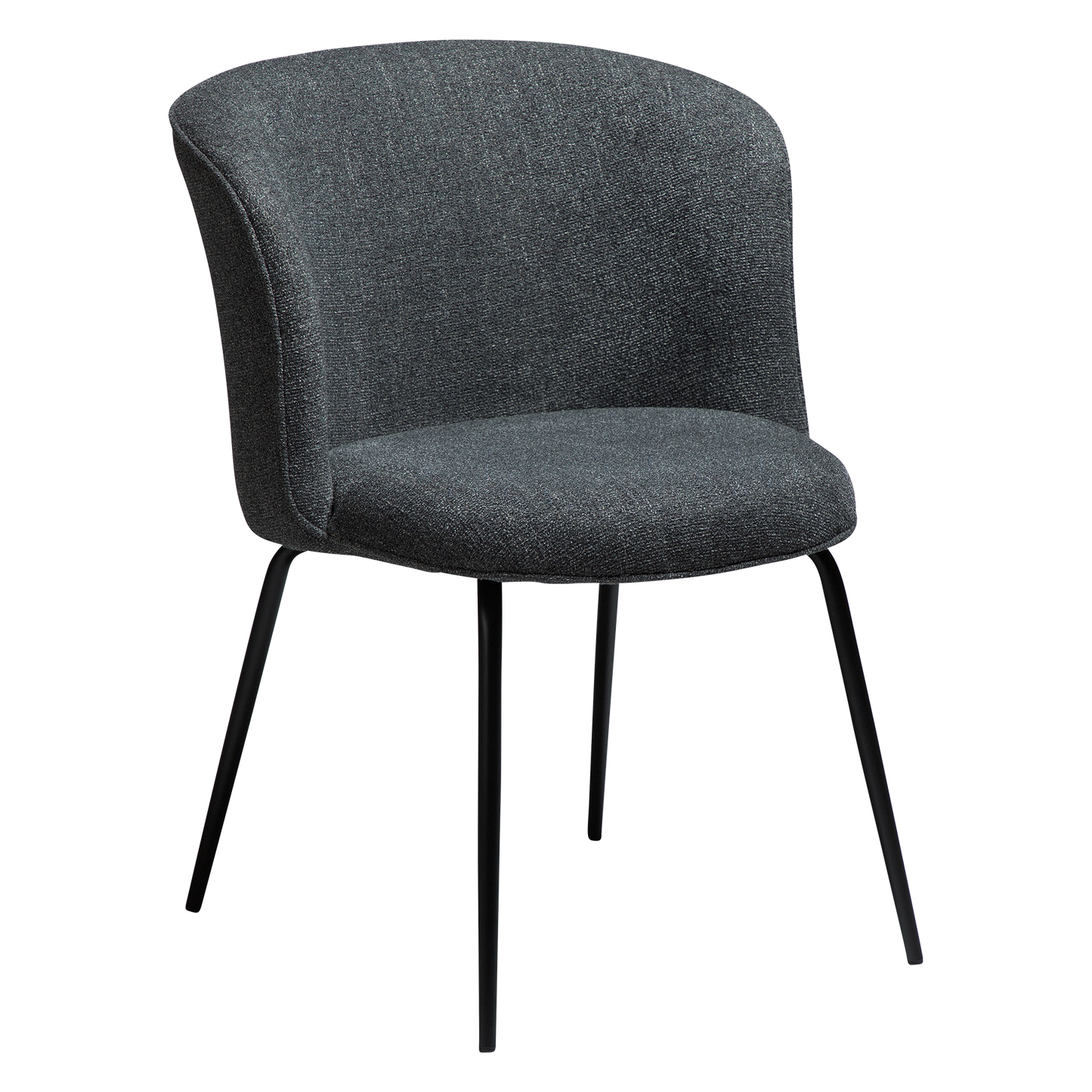 BETTY dining chair – upholstered design with padded seat and curved back | AK Interior Living
