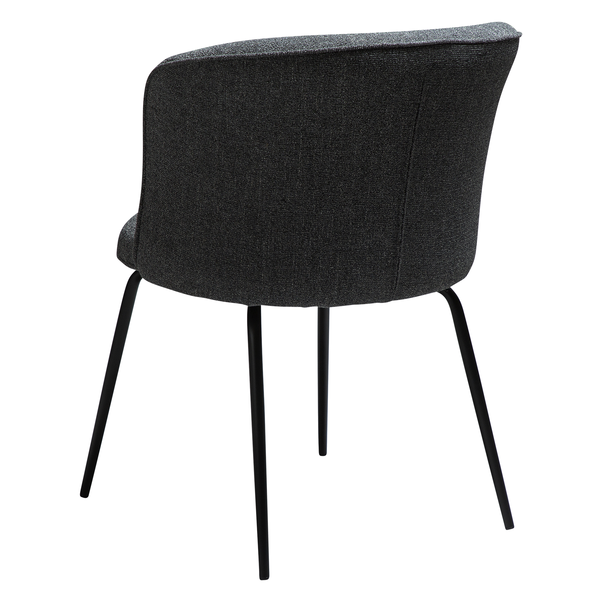 BETTY dining chair – upholstered design with padded seat and curved back | AK Interior Living