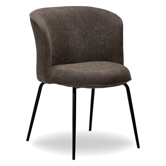 BETTY dining chair – upholstered design with padded seat and curved back | AK Interior Living