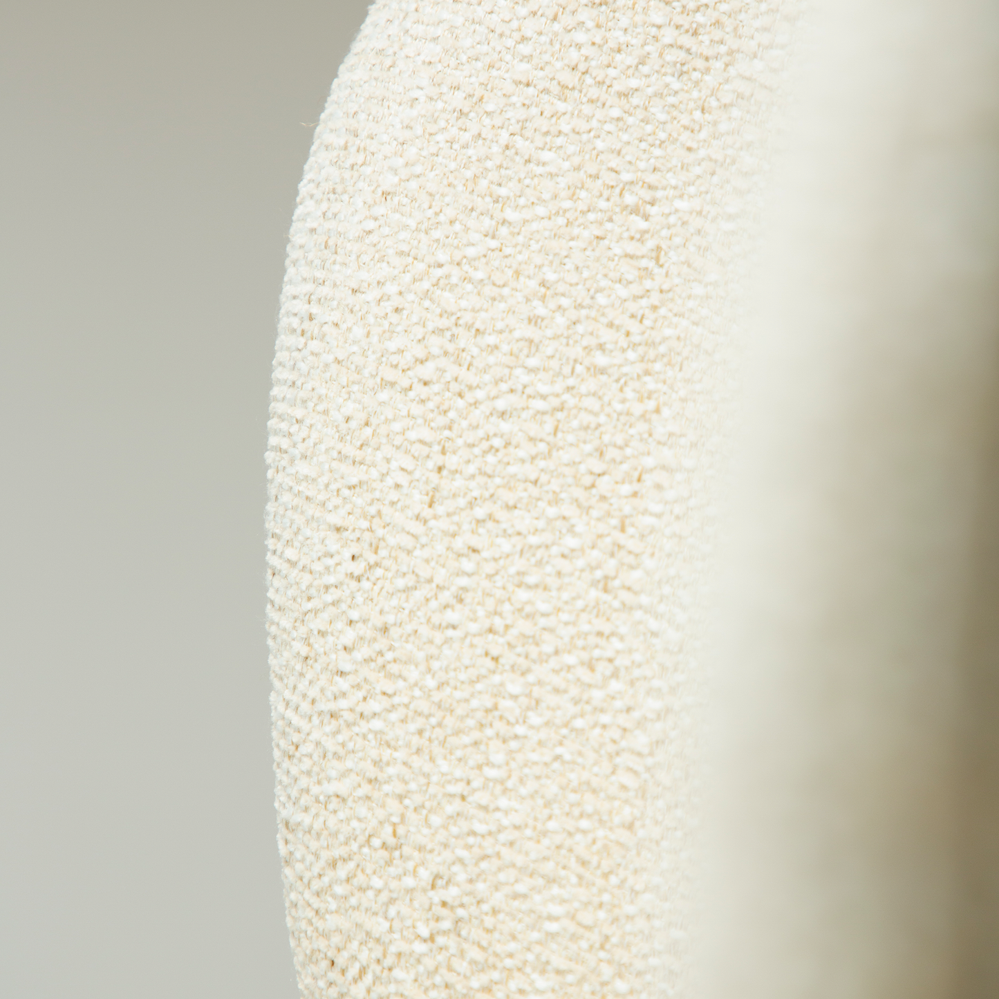 SAB dining chair in bouclé with black metal legs – AK Interior Living