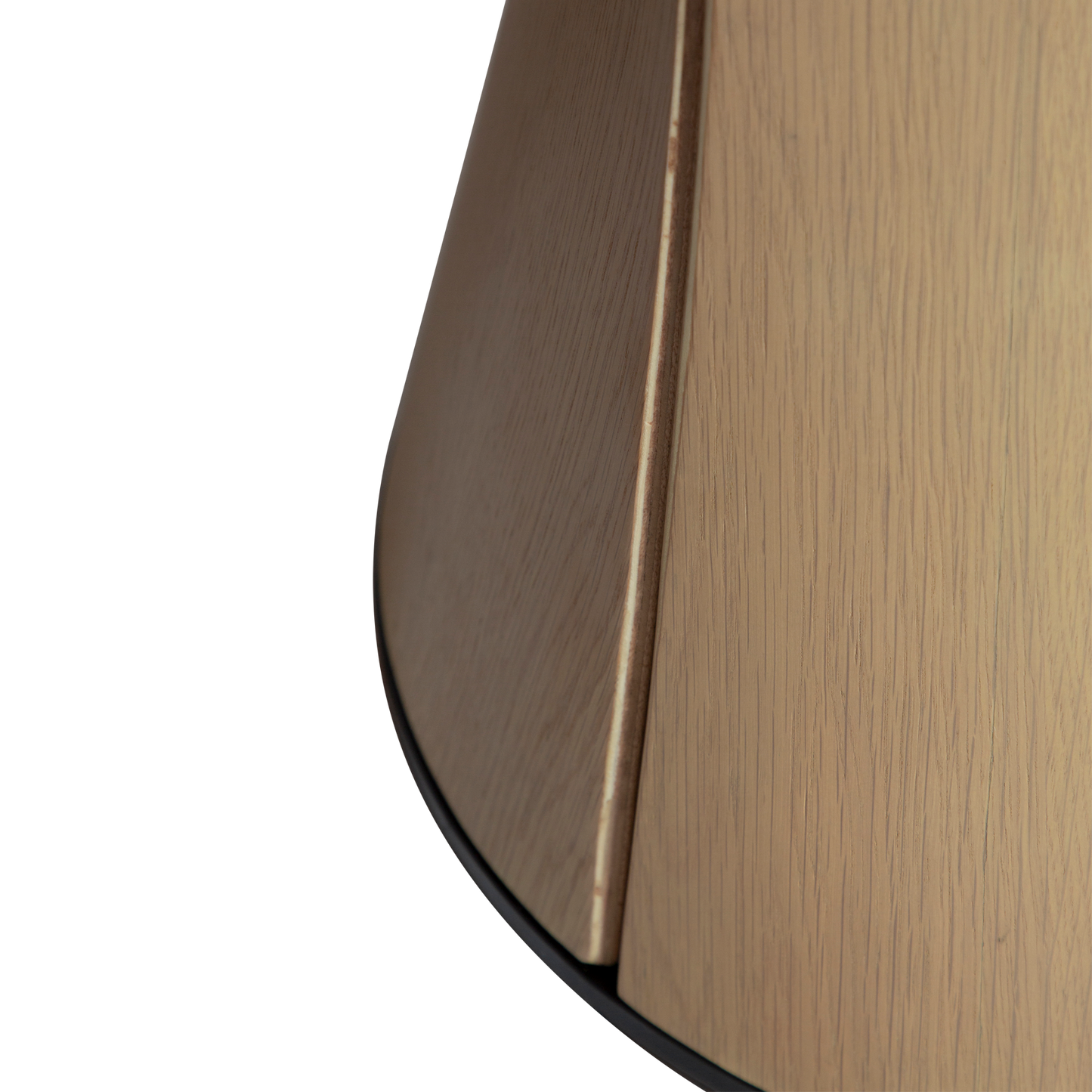 Ruben whitewashed oak veneer dining table with sculptural base from AK Interior Living