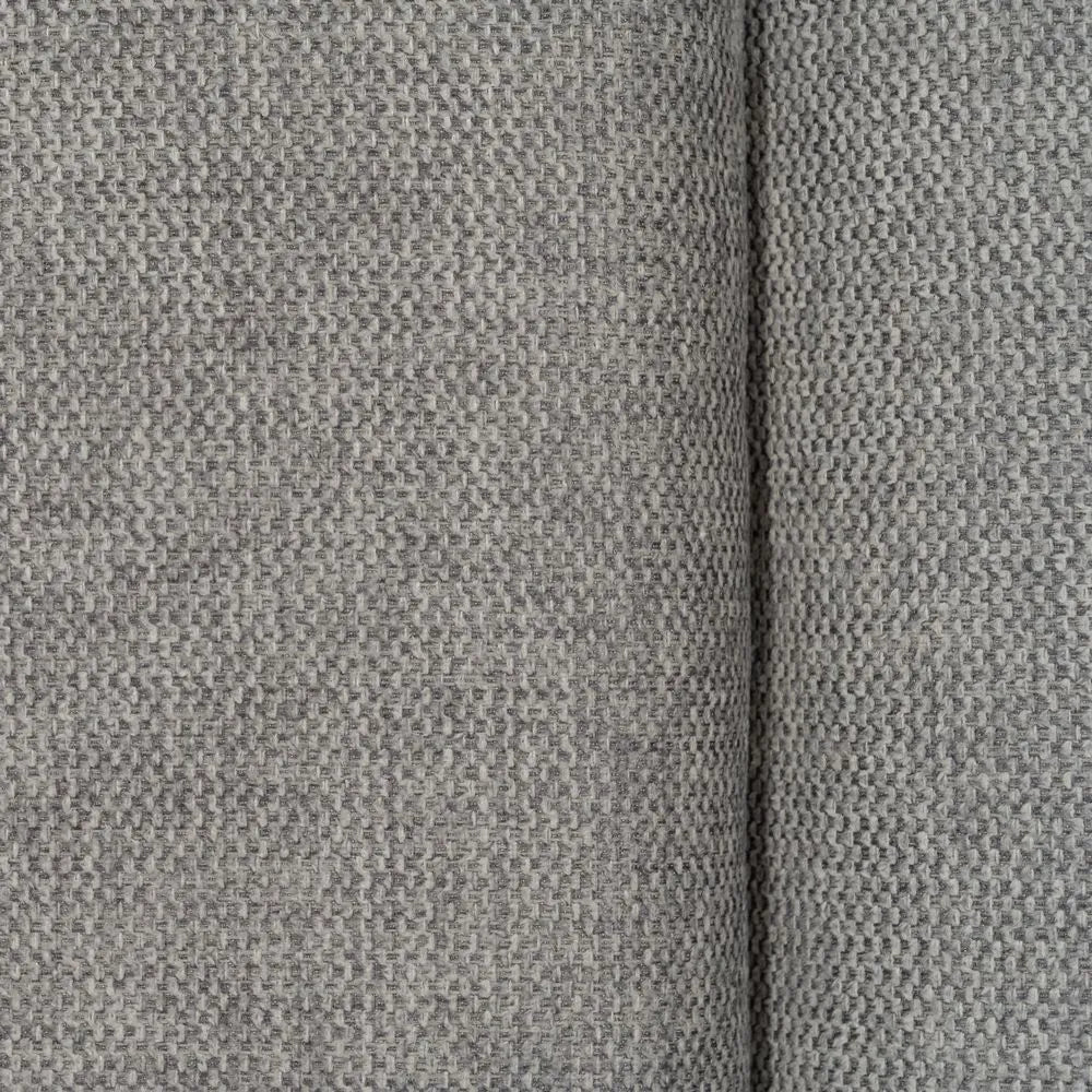 Amaia grey upholstered headboard with vertical channels, 190 cm wide, ideal for king or queen size beds, modern fabric design
