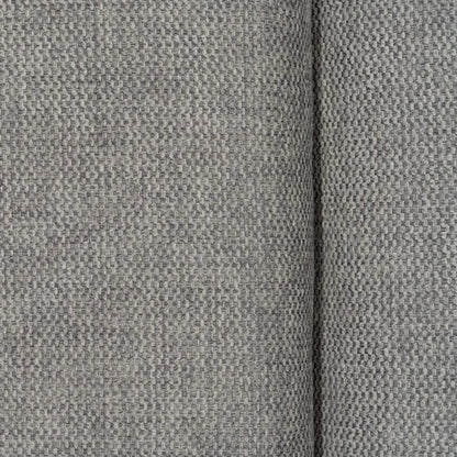 Amaia grey upholstered headboard with vertical channels, 190 cm wide, ideal for king or queen size beds, modern fabric design