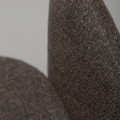COLE dining chair – modern sculptural fully upholstered design | AK Interior Living