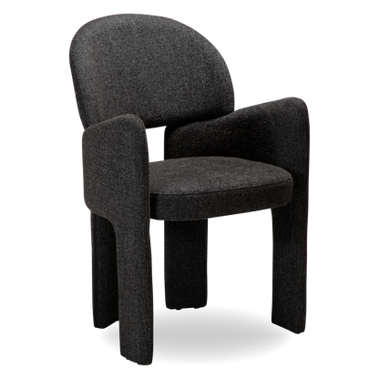 COLE dining chair – modern sculptural fully upholstered design | AK Interior Living