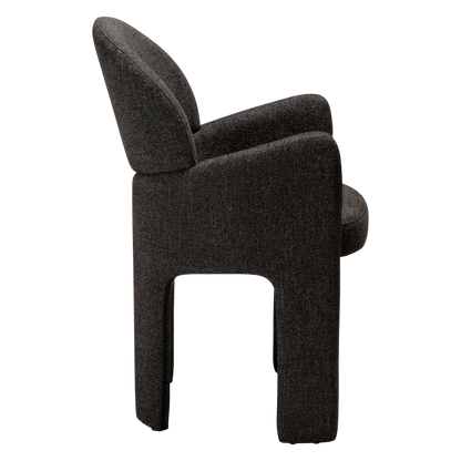 COLE dining chair – modern sculptural fully upholstered design | AK Interior Living