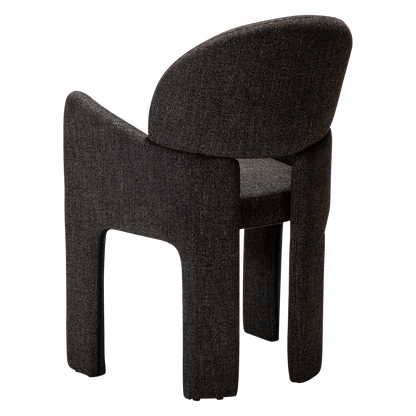 COLE dining chair – modern sculptural fully upholstered design | AK Interior Living