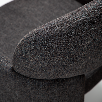 COLE dining chair – modern sculptural fully upholstered design | AK Interior Living