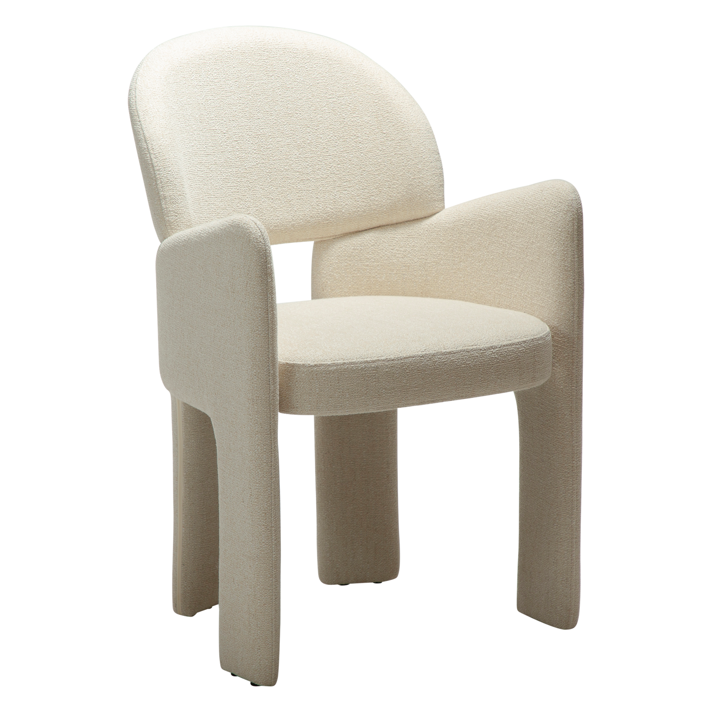 COLE dining chair – modern sculptural fully upholstered design | AK Interior Living