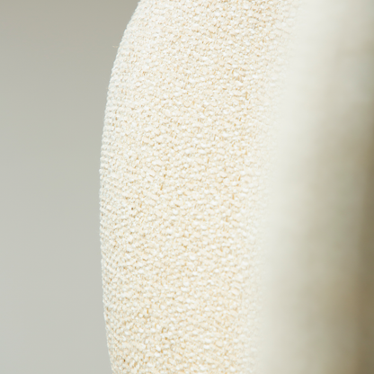 SAB dining chair in bouclé with black metal legs – AK Interior Living